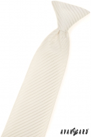 Шарена момчешка вратовръзка в кремав цвят 44см