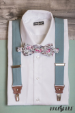 Бяла Slim Fit риза с френски маншет - 52/194
